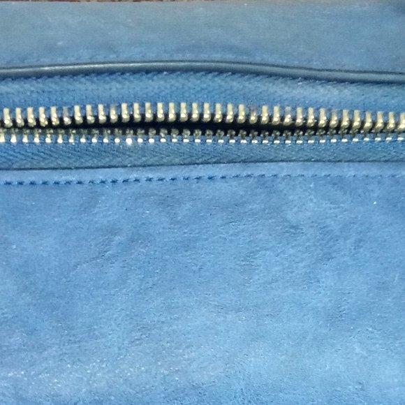 Blue on blue women's bag/purse - Picture 4 of 16